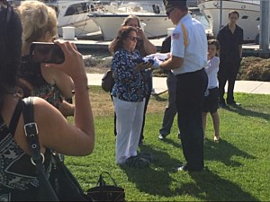 Military Sea Burial